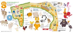 須坂市動物園MAP