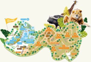 群馬サファリパークMAP